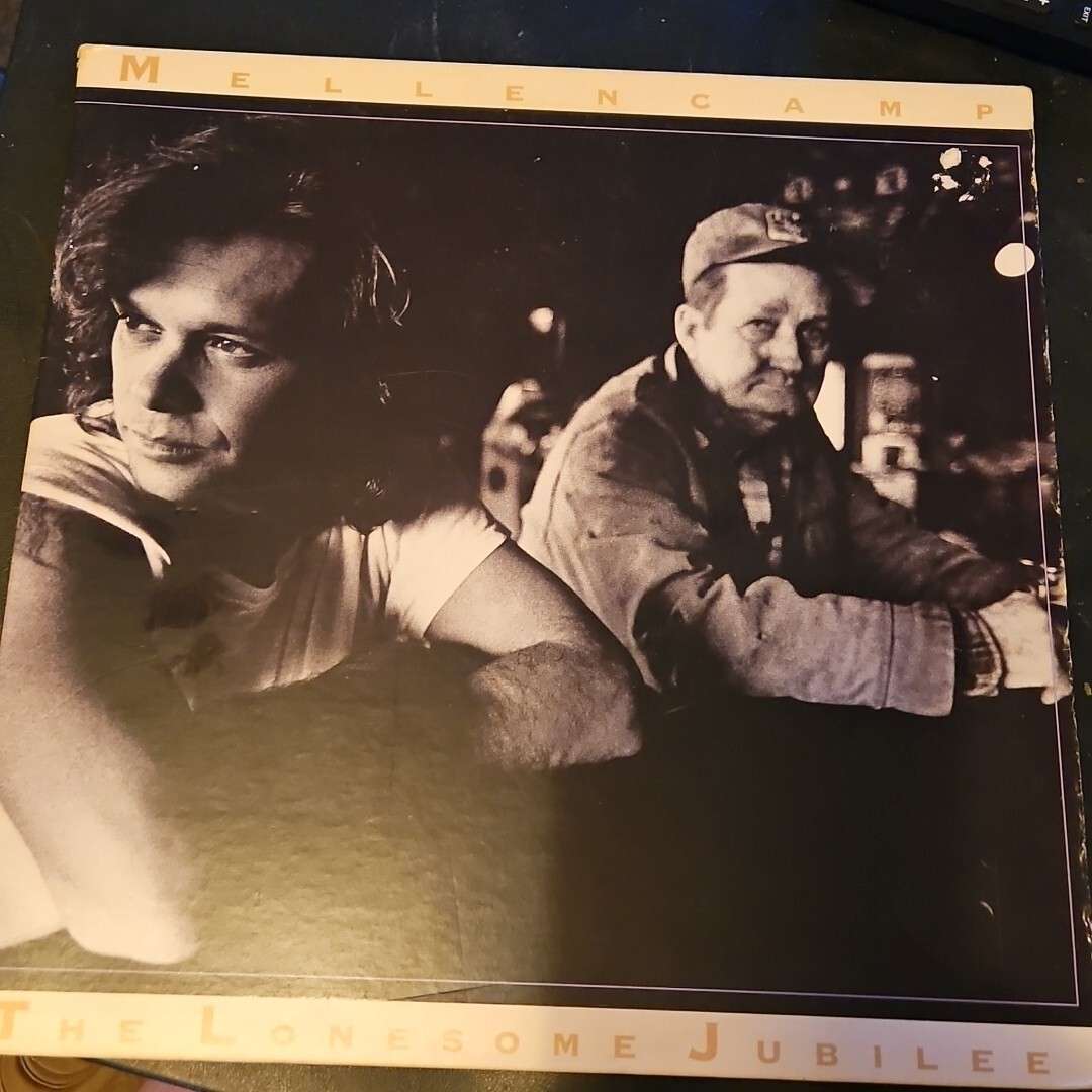 John Cougar Mellencamp The Lonesome Jubilee LP 1987 Mercury Vinyl VG