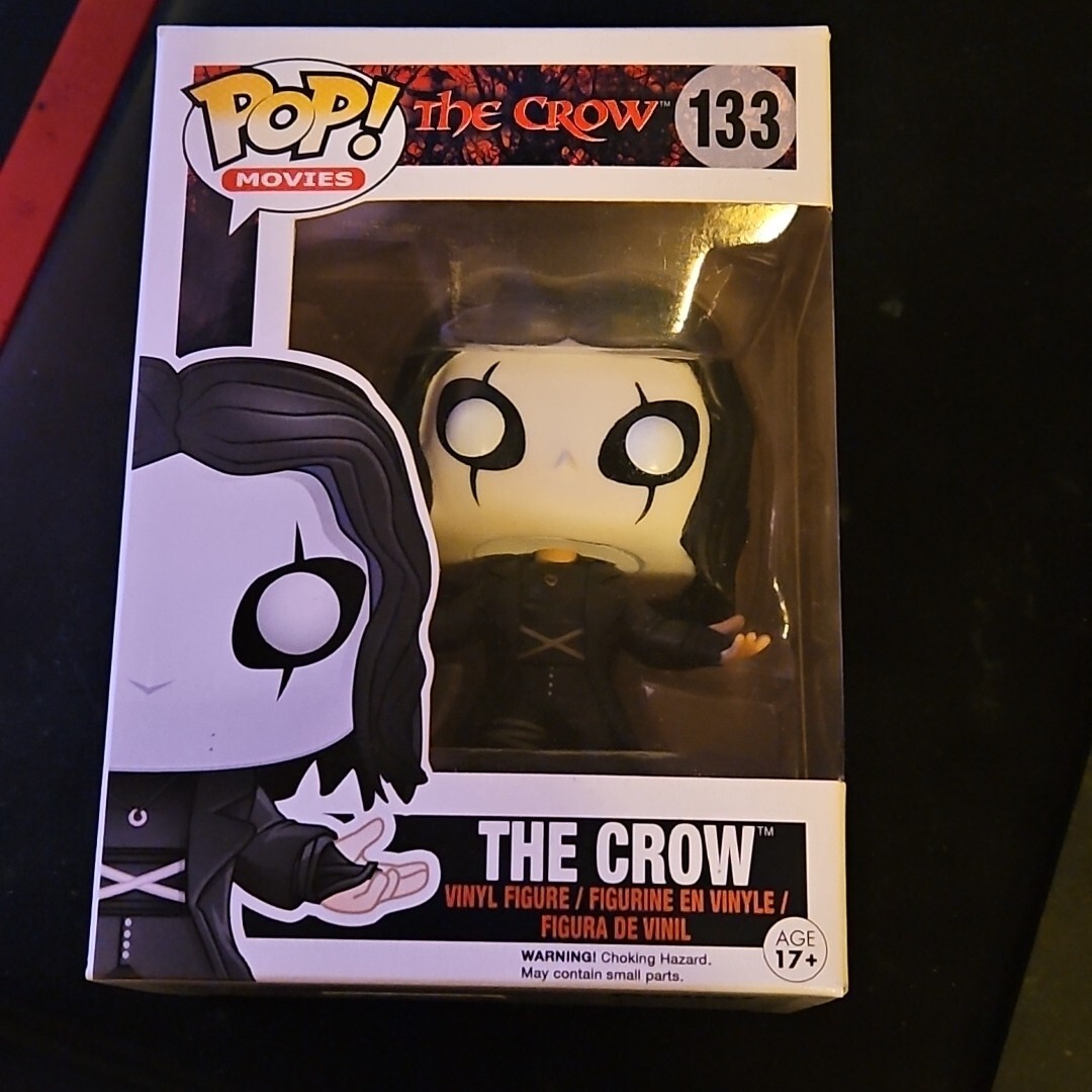 FUNKO POP (MOVIE) THE CROW #133 , OOP, RARE!