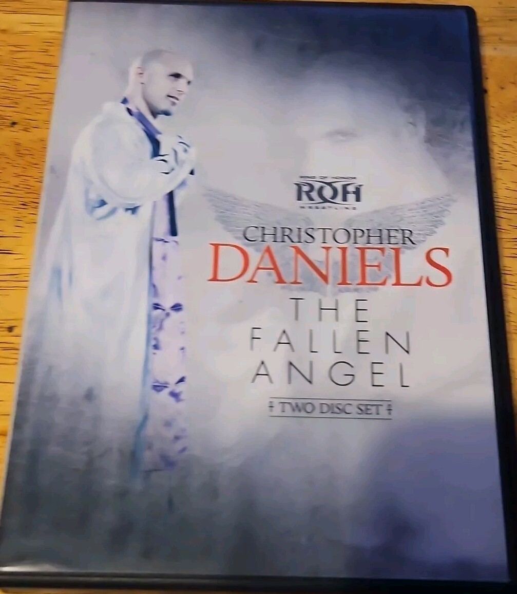 Christopher Daniels-The Fallen Angel DVD ROH TNA AEW OOP!!