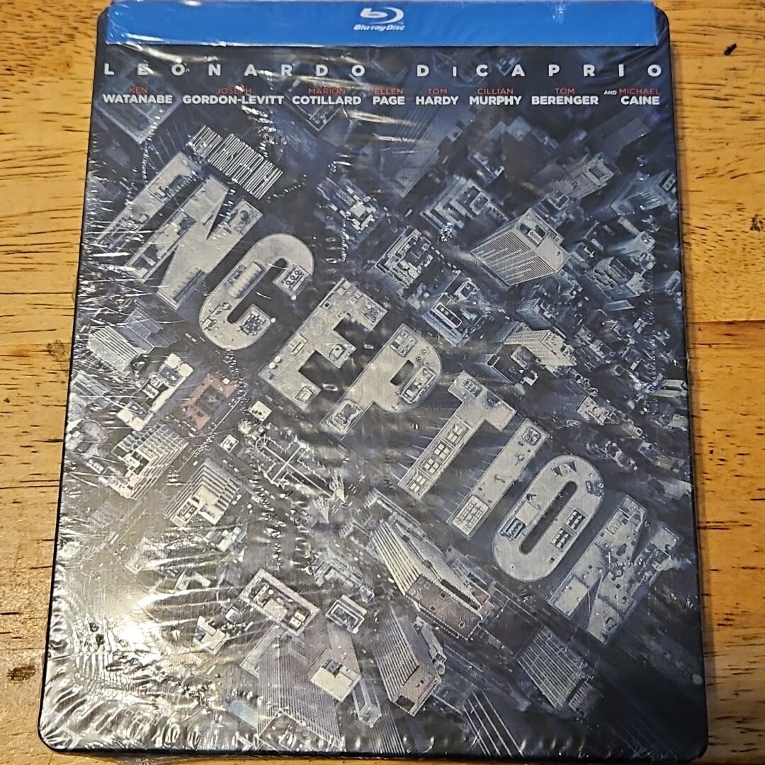Inception (Blu-ray Disc, 2013) STEELBOOK OOP!