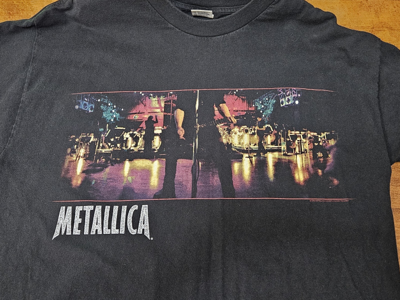METALLICA VINTAGE S&M MADISON SQUARE GARDEN 1999 EVENT T SHIRT XL! SUPER RARE!