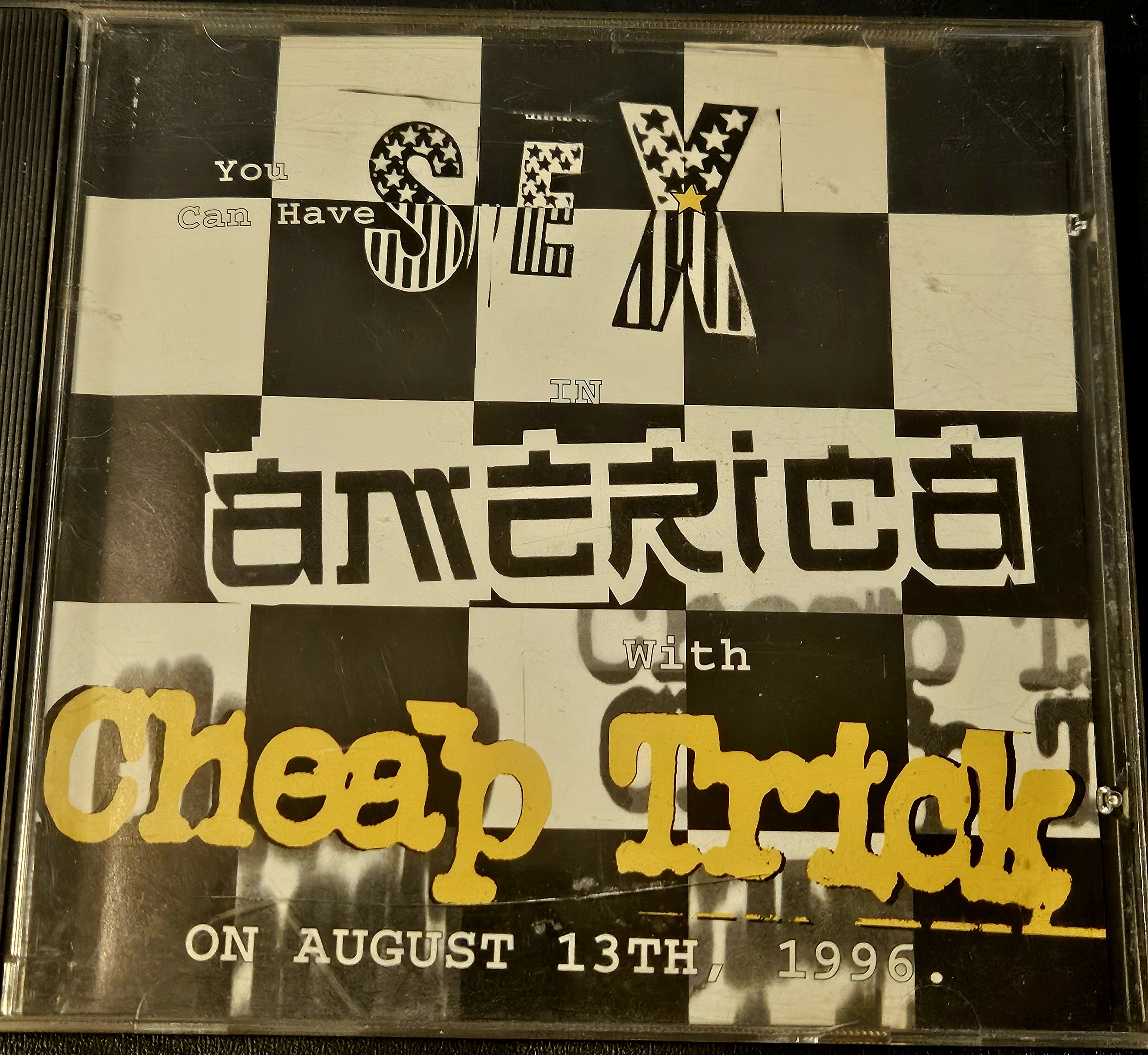 YOU CAN HAVE SEX IN AMERICA WITH CHEAP TRICK Promo CD
