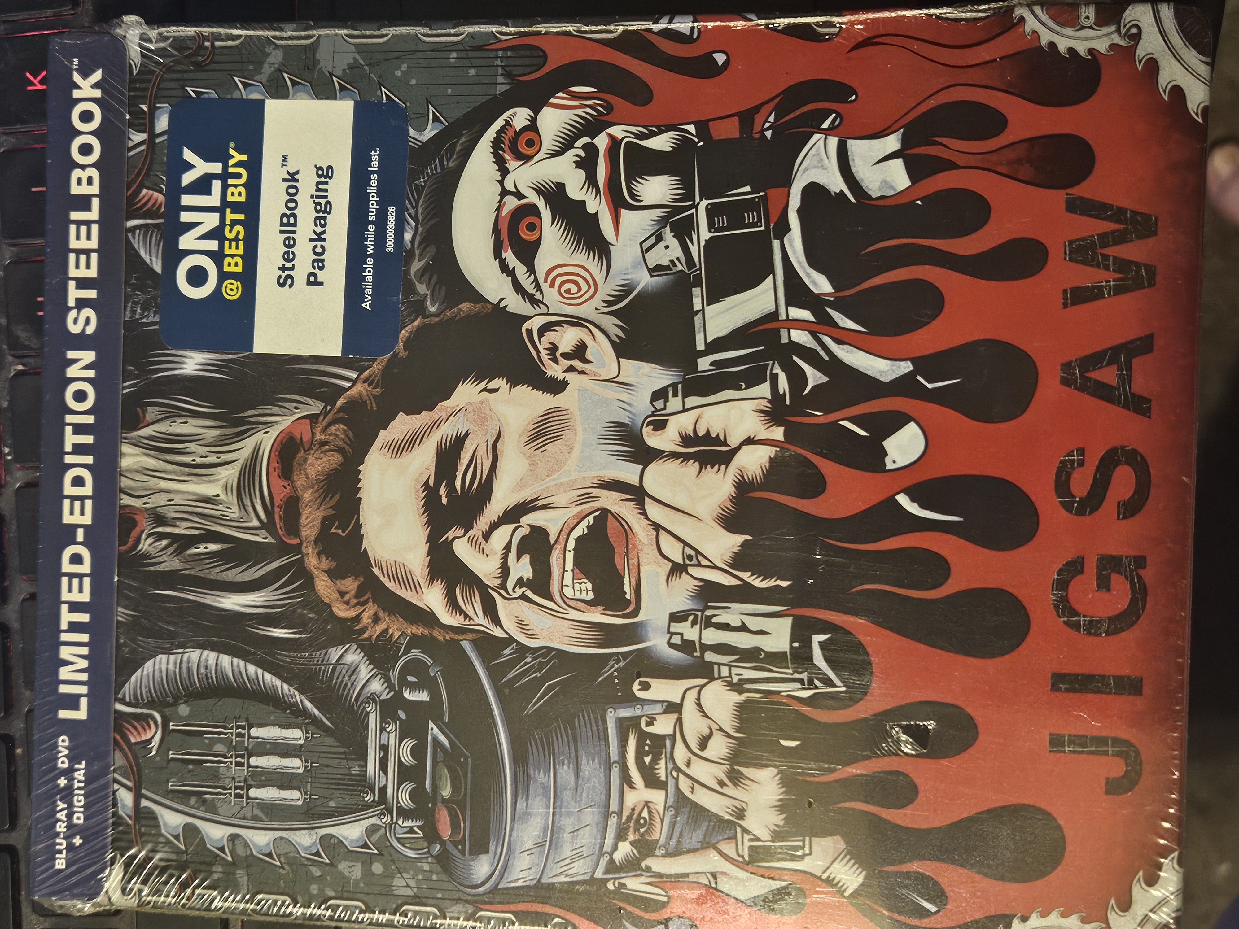 JIGSAW LIMITED EDITION BLU RAY STEELBOOK! NEW! SEALED!