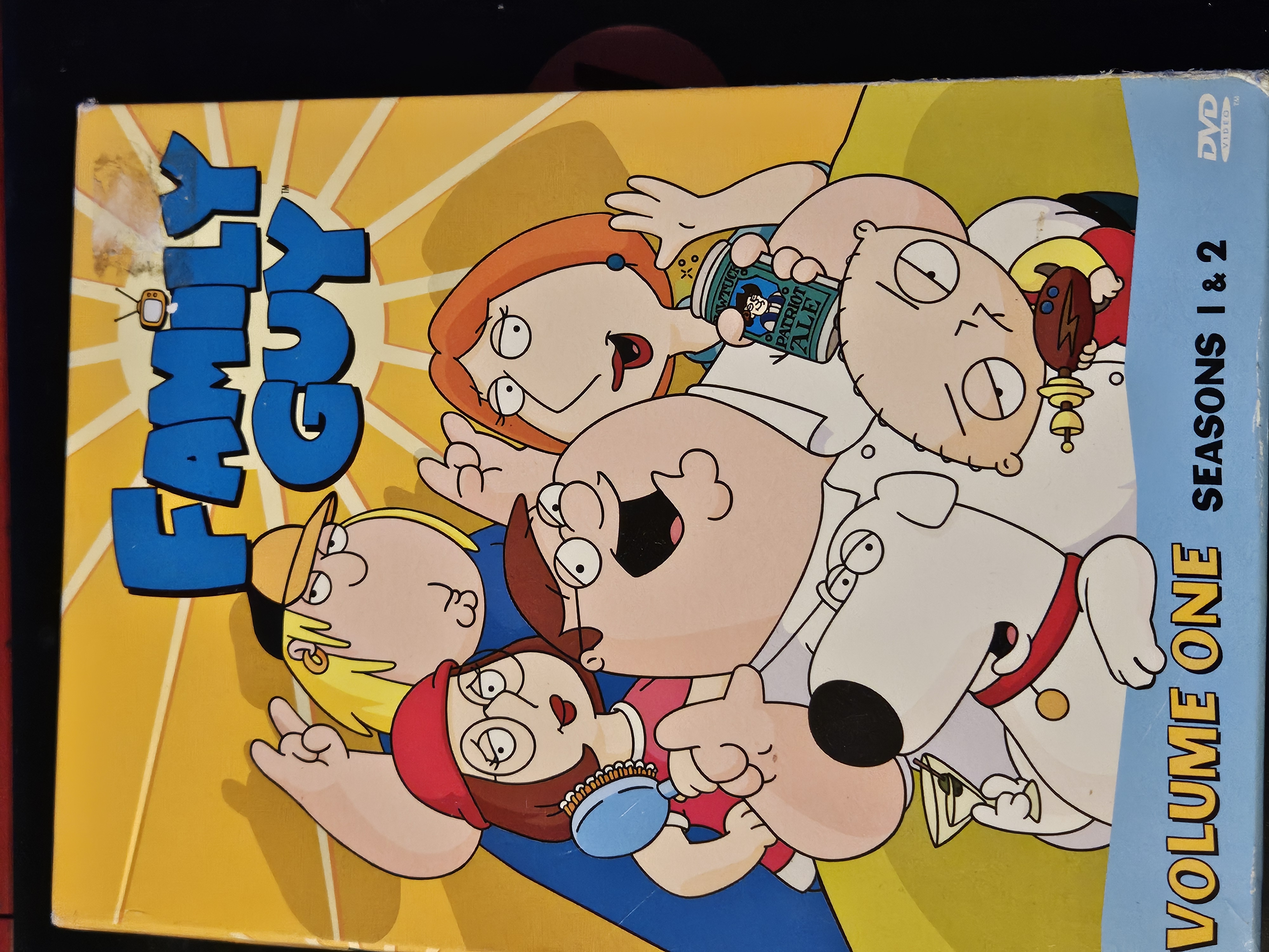FAMILY GUY SEASONS 1 & 2 VOLUME ONE 4 DVD SET!